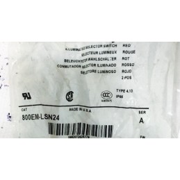 ALLEN BRADLEY 800EM-LSN24