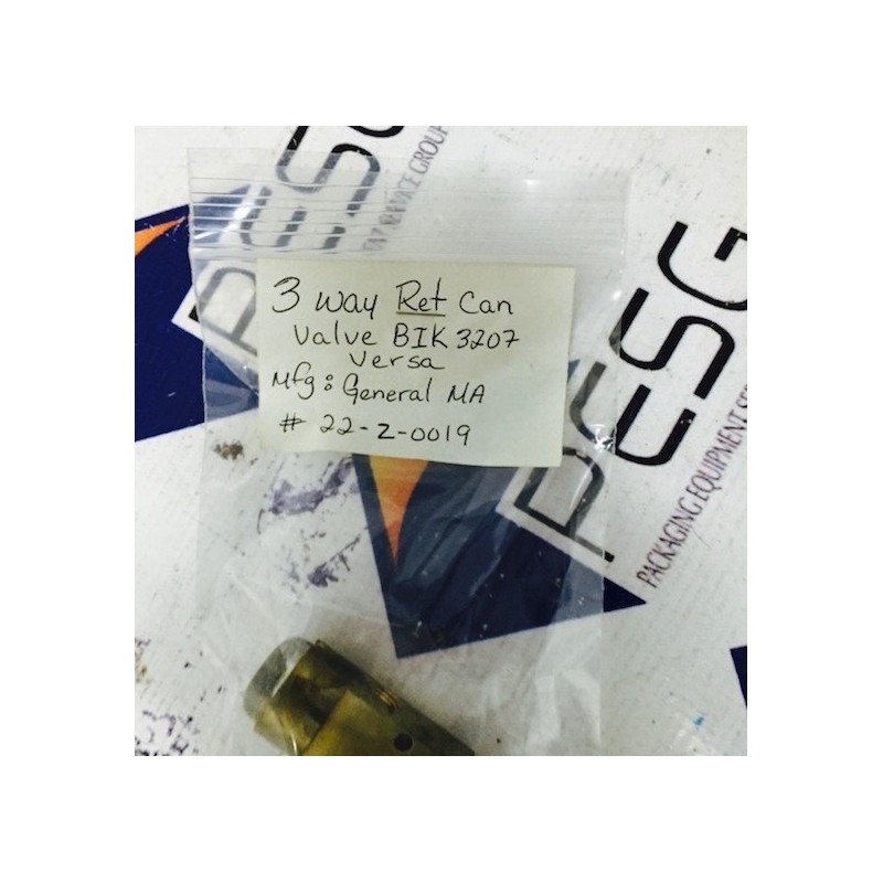 GENERAL MA VALVE BIK 3207