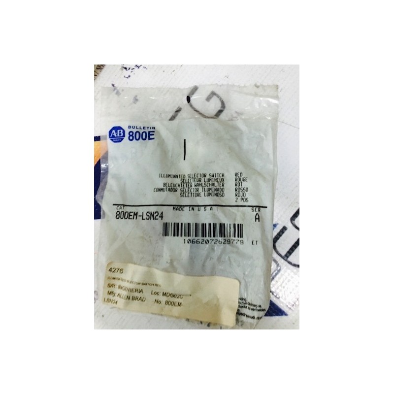 ALLEN BRADLEY 800EM-LSN24 SERIE A