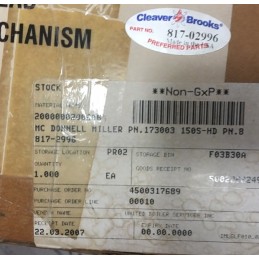 CLEAVER BROOKS 817-02996