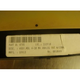 GOULD ASSY MDL 4-20 MA ANALOG OUT W/CONN 2J2F10