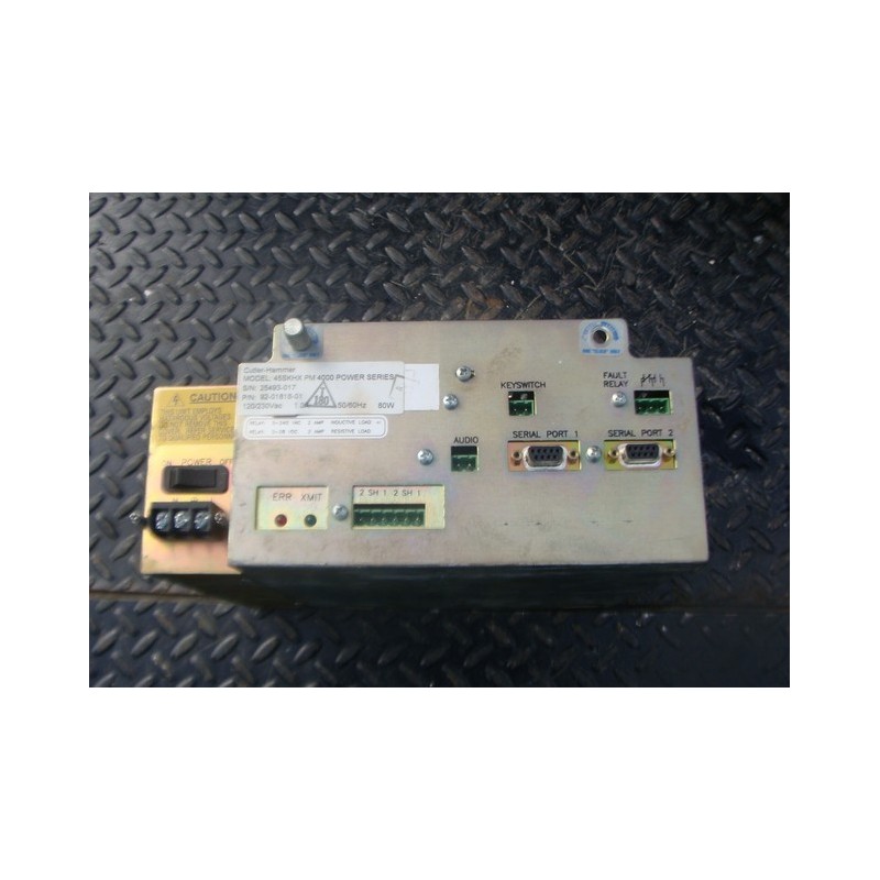 CUTLER-HAMMER CONTROL UNIT 45SKHX PM4000 / 92-01818-01 CUTLER-HAMMER CONTROL UNIT 45SKHX PM4000 / 92-01818-01