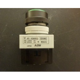 IZUMI 41-10650 GREEN MUSHROOM PUSHBUTTON
