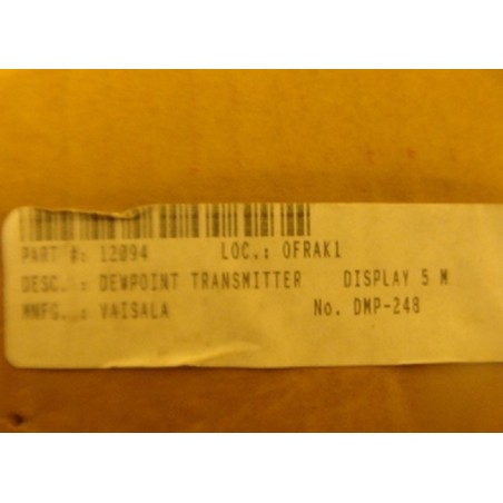 Vaisala DMP248 Dew Point and Temperature Transmitter – Precision ...