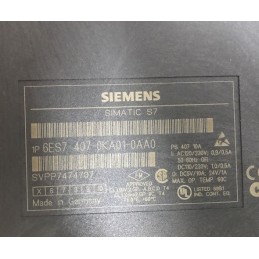 SIEMENS SIMATIC 6ES7 407-0KA01-0AA0
