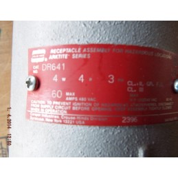 CROUSE HINDS DR641 60 AMPS