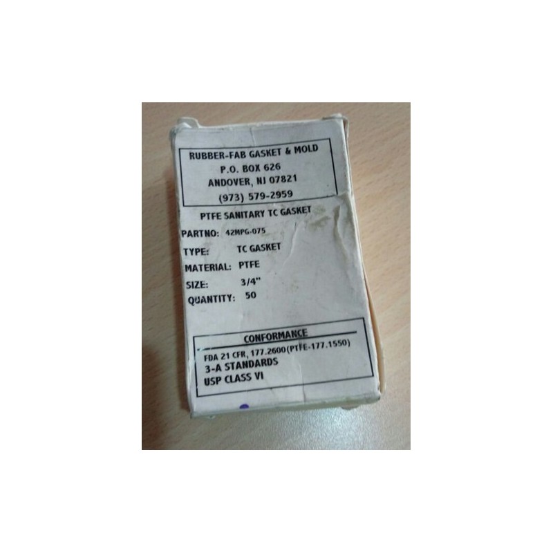 RUBBER FAB GASKET 42MPG-075 RUBBER FAB GASKET 42MPG-075