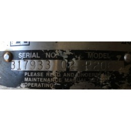 BALDOR H23A 96329344-001