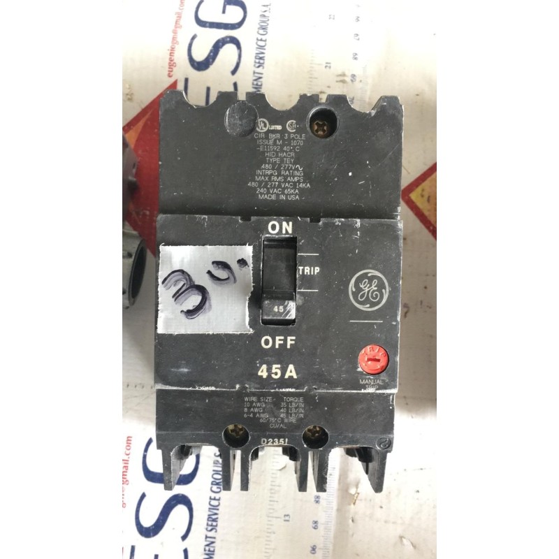 GENERAL ELECTRIC INTERRUPTOR D2351