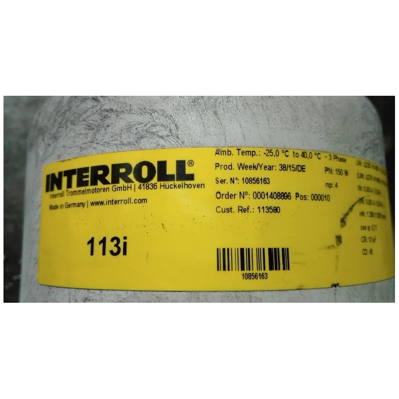 INTERROLL 113i DRUM MOTOR
