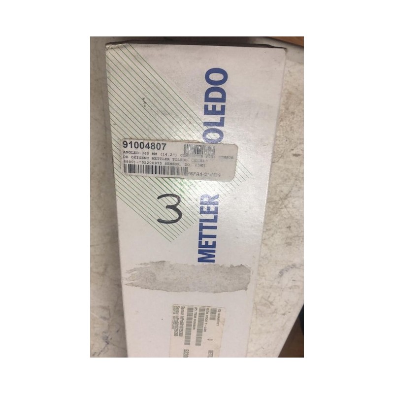 METTLER TOLEDO SENSOR O2 91004897 METTLER TOLEDO SENSOR O2 91004897