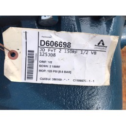 ARMSTRONG D606698 125 PSI 150RF 1/2