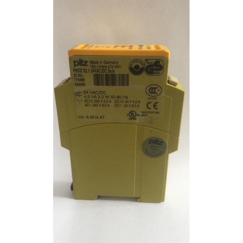 PLIZ PONZ X21 24VAC/DC 2N/O PLIZ PONZ X21 24VAC/DC 2N/O