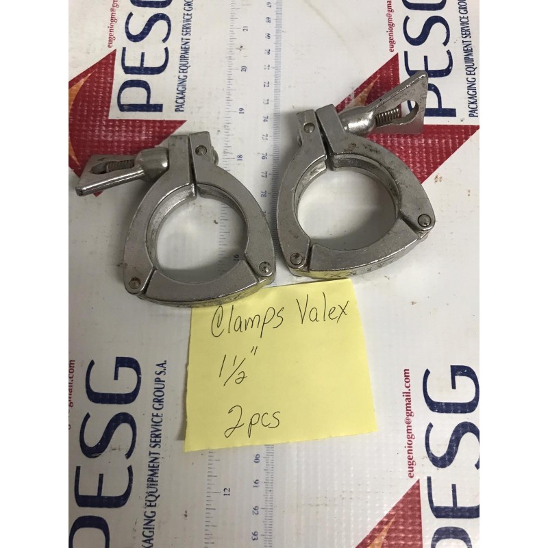 CLAMPS VALEX 1 1/2" CLAMPS VALEX 1 1/2"