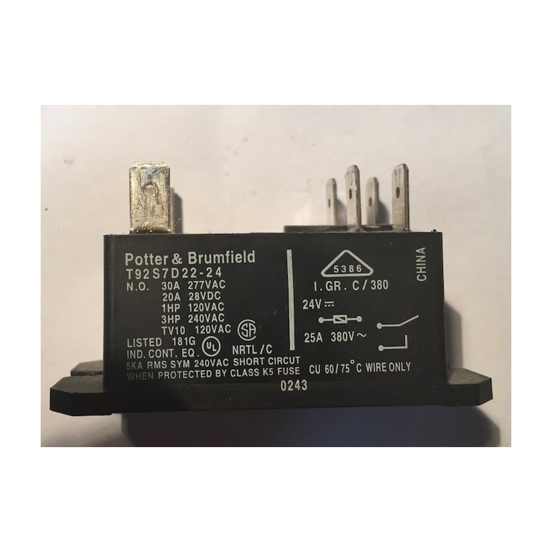 POTTER & BRUMFIELD 5KA RMS SYM 240VAC