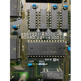 ASSY 221-43000-91 BOARD 221-43001 D