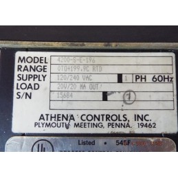 ATHENA CONTROLS 4200-S-E-196