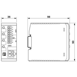 CBMC E4 24DC/1-10A SR - Circuit breakers for protection of electronic devices