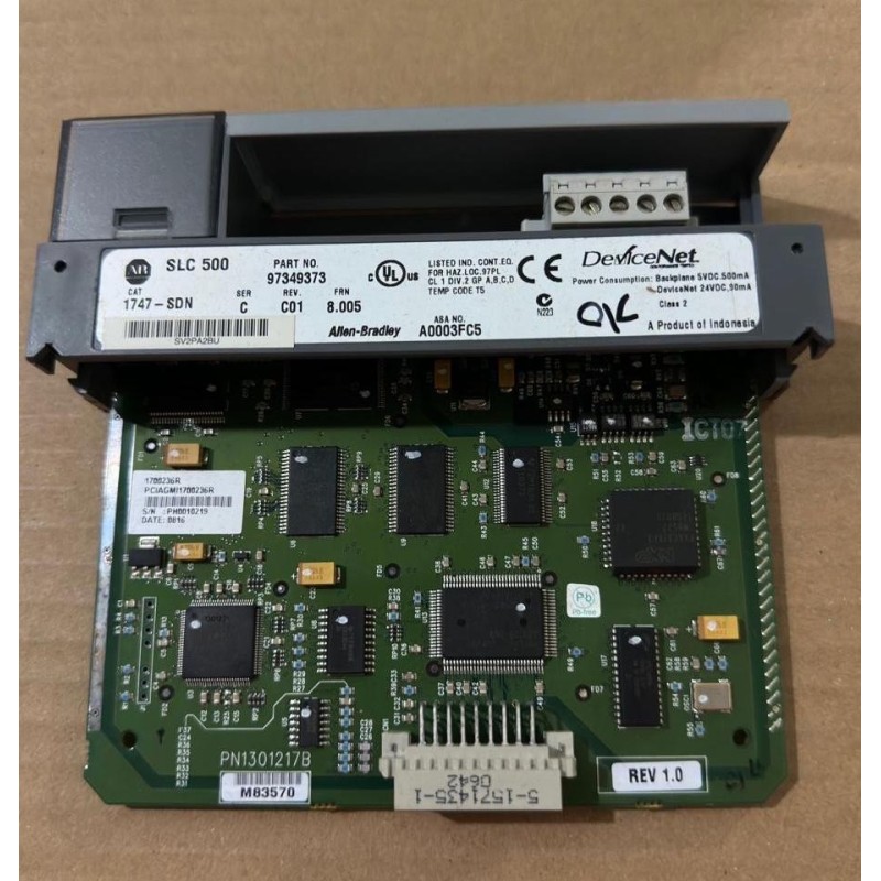 Allen-Bradley 1747-SDN Series C DeviceNet Scanner Module for SLC 500