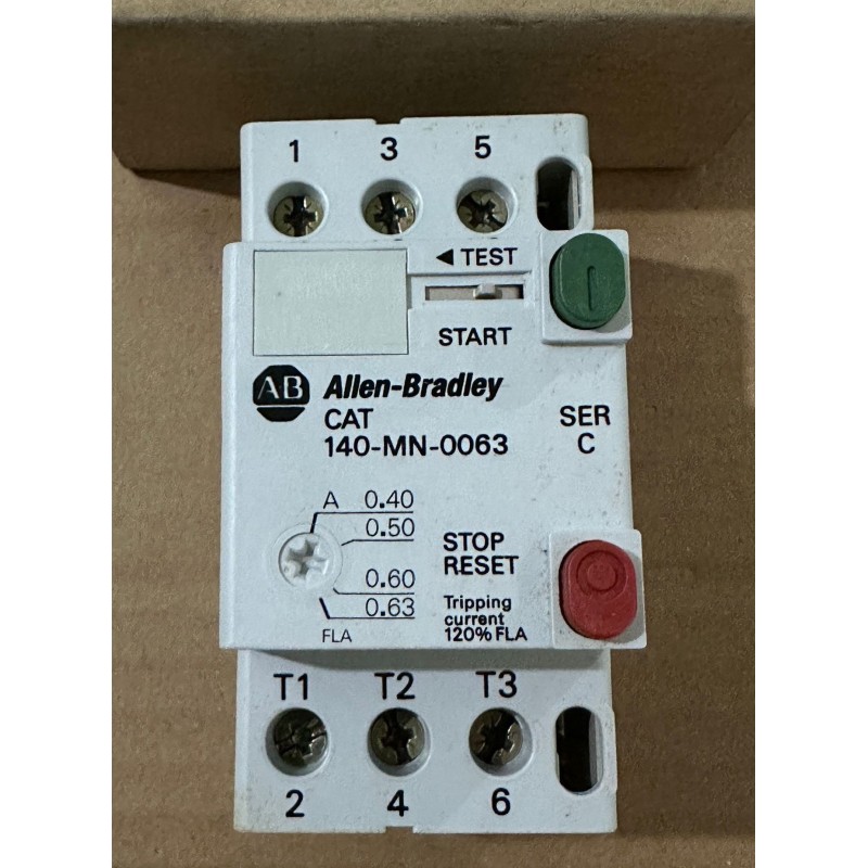 ALLEN BRADLEY 140-MN-0063 SER C ALLEN BRADLEY 140-MN-0063 SER C
