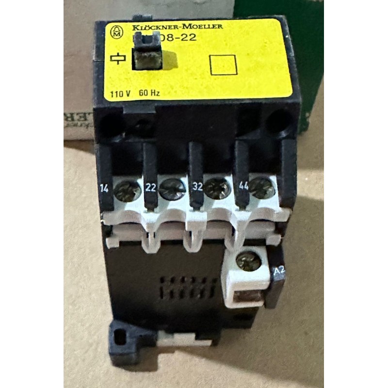 Klockner moellert Dil Relé Contator ER-22 120V 60HZ 110V 50HZ Klockner moellert Dil Relé Contator ER-22 120V 60HZ 110V 50HZ