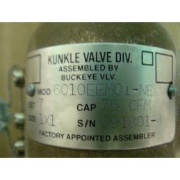 KUNKLE VALVE 6010EEM01-NE