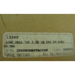 METTLER TOLEDO TB600342-1 LOAD CELL