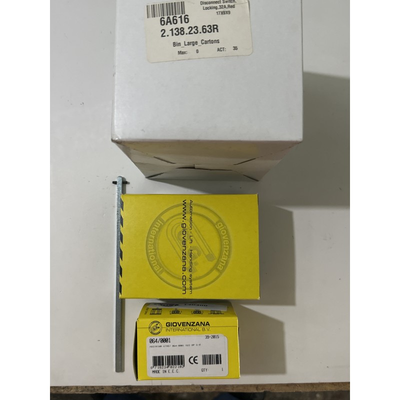 Giovenzana 6A616 63A 3-Pole Disconnect Switch Kit