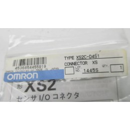 The Omron XS2C-D4S1 is a round, water-resistant connector designed for DC applications