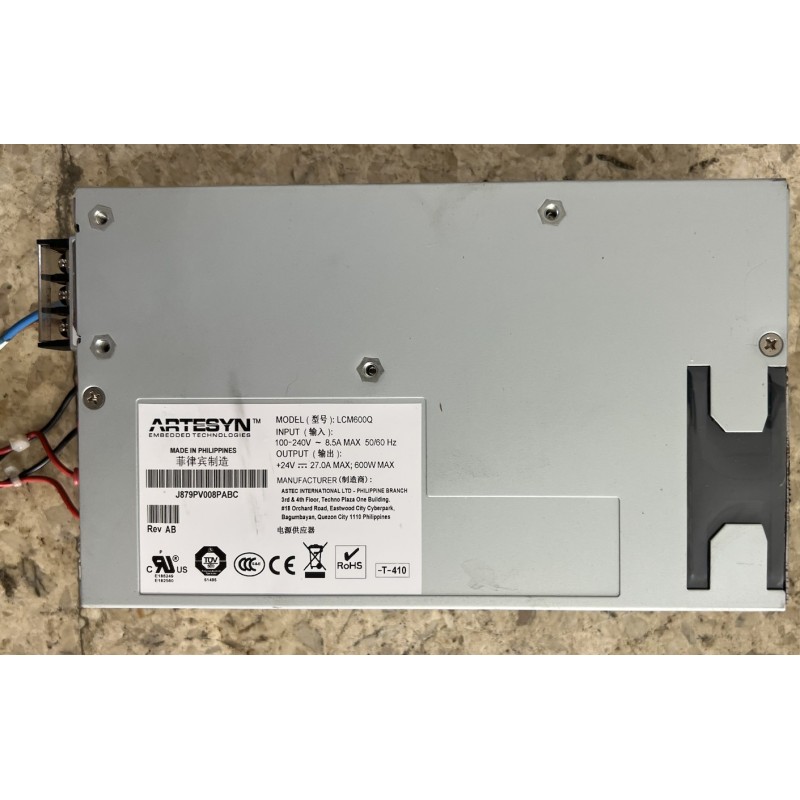 ARTESYN LCM600Q – 600W 24V AC-DC Power Supply