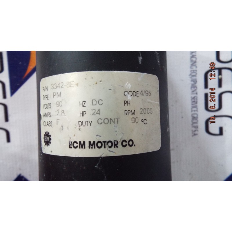 ECM MOTOR TYPE 3342-8E