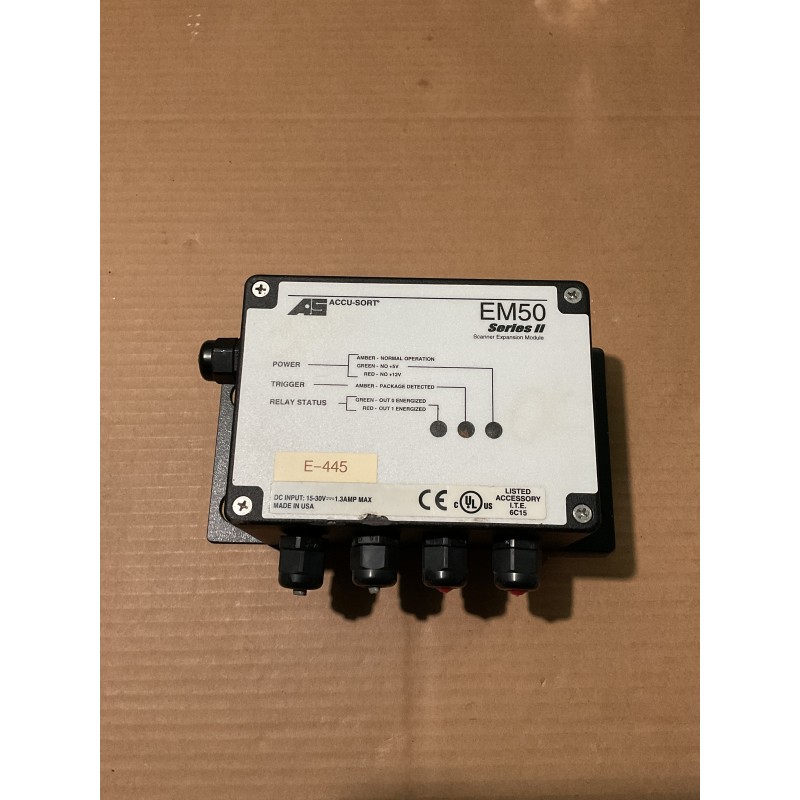 ACCU-SORT EM50 SERIES II