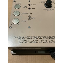 YORK SOLID STATE TEMPERATURE CONTROLLER   TM-1