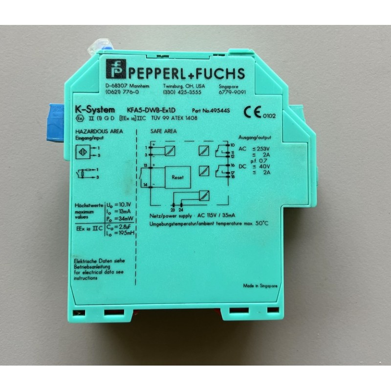 PEPPERL & FUCHS KFA5-DWB-EX1.D