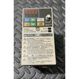 "Omron 3G3MV-A2004 Inverter: Compact 0.4kW Motor Speed Controller"