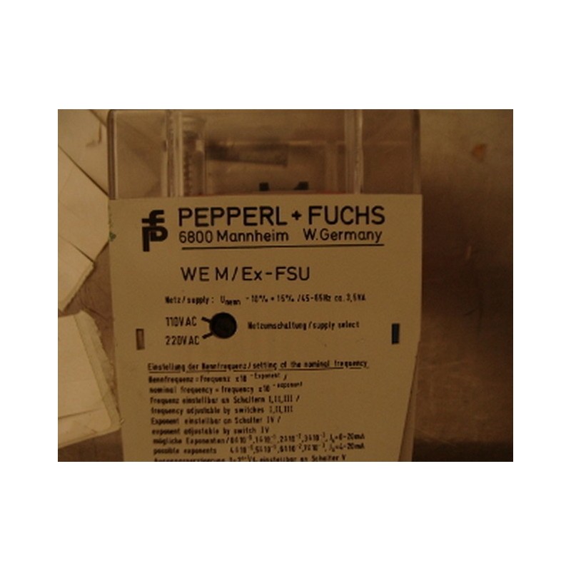 Pepperl + Fuchs KFD2-FSU-Ex1.D | Ackrutat Shop Pepperl + Fuchs KFD2-FSU-Ex1.D | Ackrutat Shop
