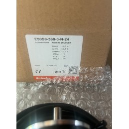 Autonics E50S8-360-3-N-24 Incremental Rotary Encoder – 360 PPR, NPN Output