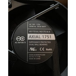AC Infinity  FAN AXIAL 1751 HS1751A / HS1751A-X