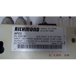RICHMOND AFC2, AIR FLOW CONTROLLER