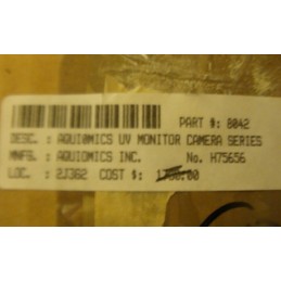 AQUIOMICS UV MONITOR CAMERA H75656