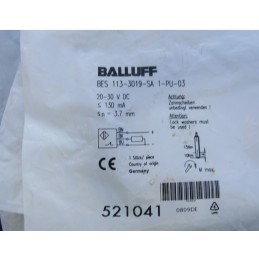 BALLUF PROX SWITCH BES 113-3019-SA 