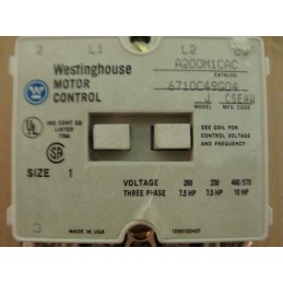 WESTINGHOUSE A200M1CAC 505C806G01