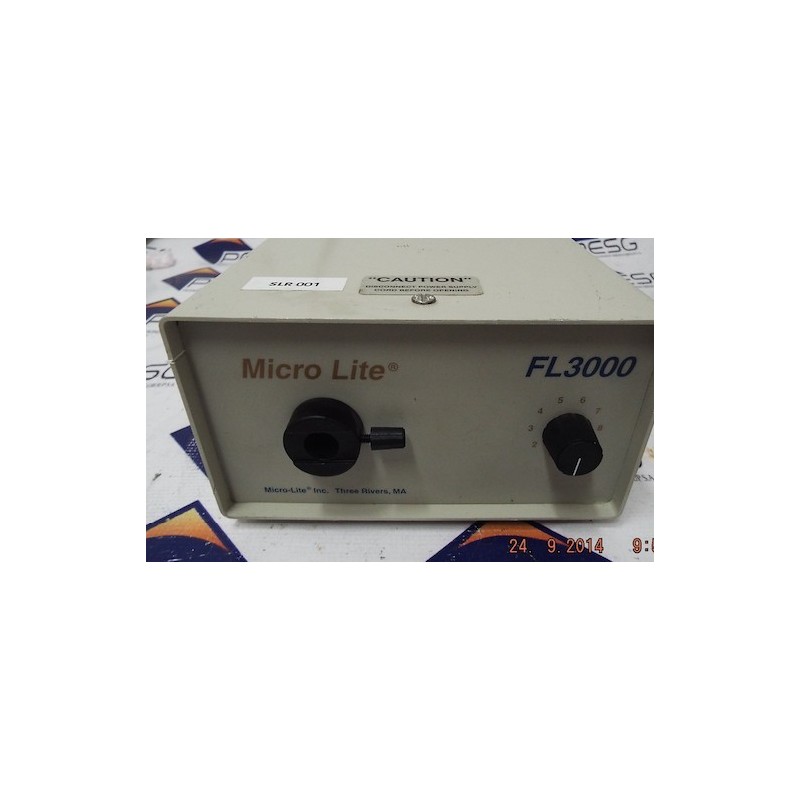 Micro-Lite FL3000 Fiber Optic Microscope Illuminator Micro-Lite FL3000 Fiber Optic Microscope Illuminator