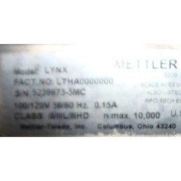 METTLER TOLEDO 5239673-5MC LAB BALANCE