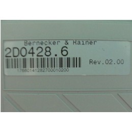 BERNECKER & RAINER 2D0428.6