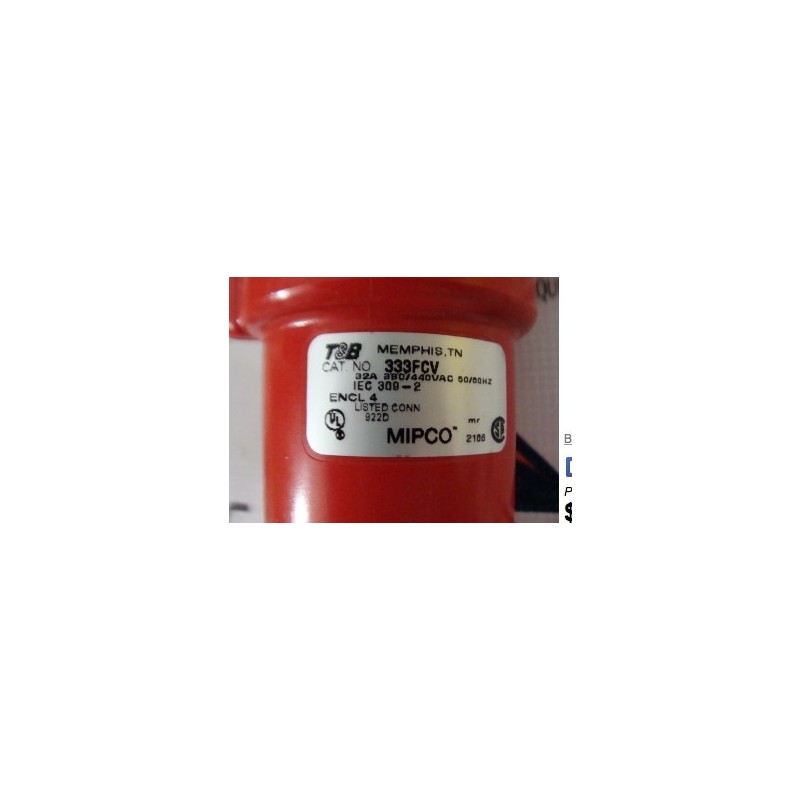 THOMAS BETTS 333FCV 32A380/440VAC 3P4W
