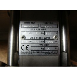 GRACO PRESIDENT 207-352 PNEUMATIC 206515 AIR PUMP