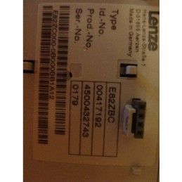 LENZE GLOBAL DRIVE EDK82ZBC 