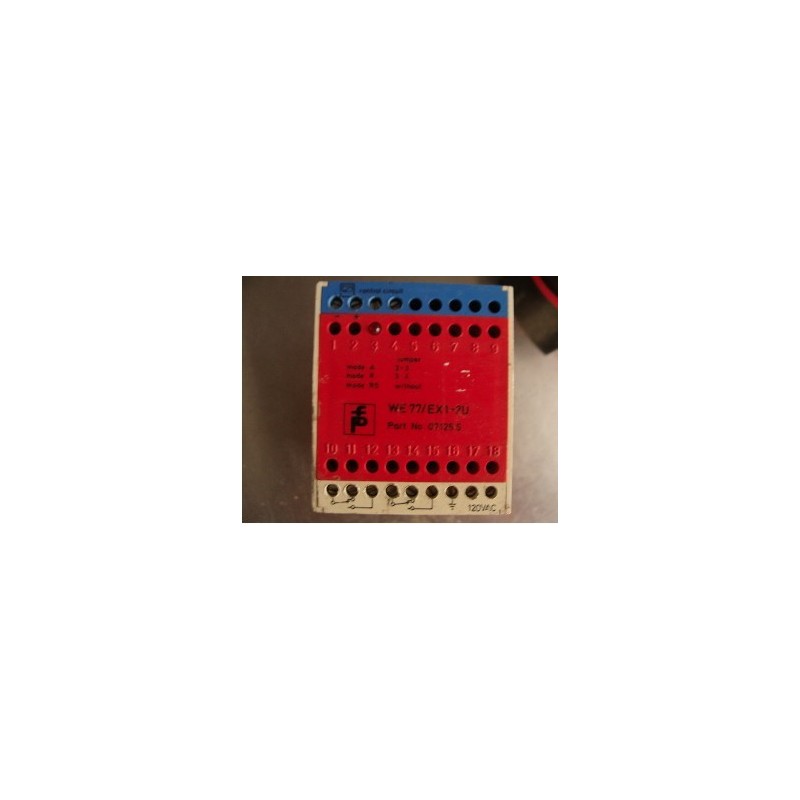 PEPPERL+FUCHS RELAY OUTPUT WE77/EX1-2U PEPPERL+FUCHS RELAY OUTPUT WE77/EX1-2U
