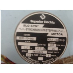 SUPERIOR ELECTRIC STEPPING MOTOR M091-FD-440 SLO-SYN